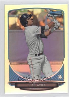 2013 Bowman Draft Picks & Prospects - Draft Picks Chrome - Refractor #BDPP99 - Juan Avila