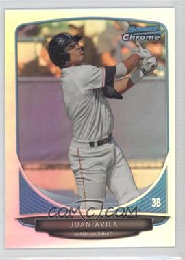 2013 Bowman Draft Picks & Prospects - Draft Picks Chrome - Refractor #BDPP99 - Juan Avila