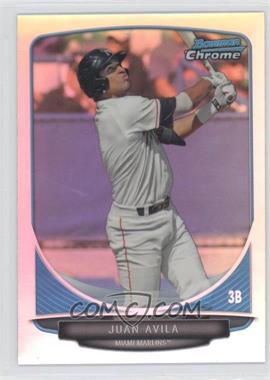 2013 Bowman Draft Picks & Prospects - Draft Picks Chrome - Refractor #BDPP99 - Juan Avila