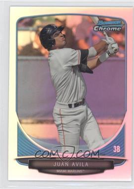 2013 Bowman Draft Picks & Prospects - Draft Picks Chrome - Refractor #BDPP99 - Juan Avila