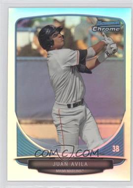 2013 Bowman Draft Picks & Prospects - Draft Picks Chrome - Refractor #BDPP99 - Juan Avila