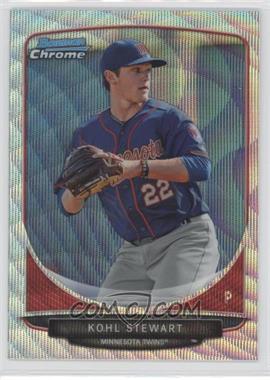 2013 Bowman Draft Picks & Prospects - Draft Picks Chrome - Silver Wave Refractor #BDPP2 - Kohl Stewart /25