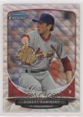 2013 Bowman Draft Picks & Prospects - Draft Picks Chrome - Silver Wave Refractor #BDPP57 - Robert Kaminsky /25