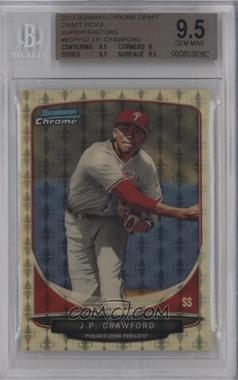 2013 Bowman Draft Picks & Prospects - Draft Picks Chrome - Superfractor #BDPP32 - J.P. Crawford /1 [BGS 9.5 GEM MINT]