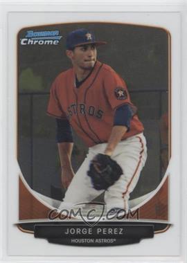 2013 Bowman Draft Picks & Prospects - Draft Picks Chrome #BDPP128 - Jorge Perez