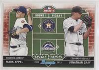 Mark Appel, Jonathan Gray [EX to NM]