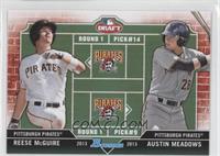 Reese McGuire, Austin Meadows