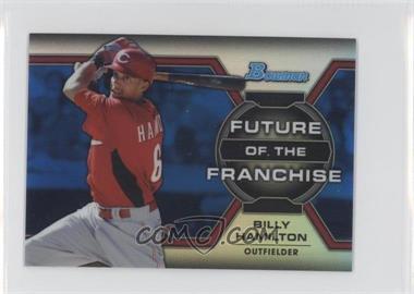 2013 Bowman Draft Picks & Prospects - Future of the Franchise - Blue Refractor #FF-BH - Billy Hamilton /250