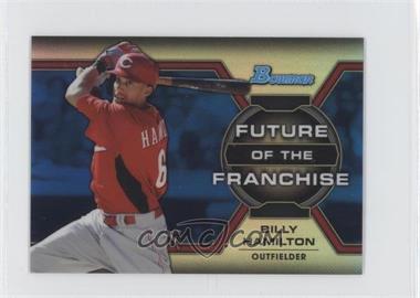 2013 Bowman Draft Picks & Prospects - Future of the Franchise - Blue Refractor #FF-BH - Billy Hamilton /250