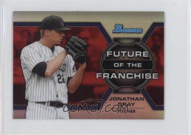 2013 Bowman Draft Picks & Prospects - Future of the Franchise - Red Refractor #FF-JG - Jonathan Gray /5