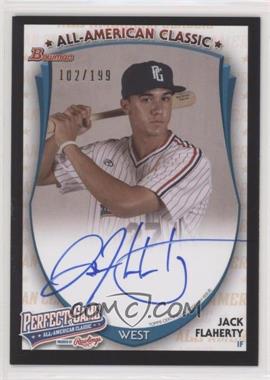 2013 Bowman Draft Picks & Prospects - Perfect Game All-American Autographs #PG-JF - Jack Flaherty /199