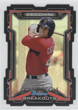 2013 Bowman Draft Picks & Prospects - Scout Breakouts - Die-Cut #BSB-GC - Garin Cecchini