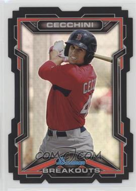 2013 Bowman Draft Picks & Prospects - Scout Breakouts - Die-Cut #BSB-GC - Garin Cecchini