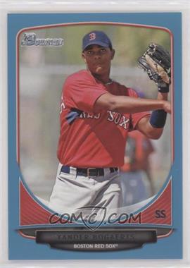 2013 Bowman Draft Picks & Prospects - Top Prospects - Blue #TP-40 - Xander Bogaerts /500