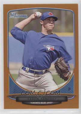 2013 Bowman Draft Picks & Prospects - Top Prospects - Orange #TP-44 - Aaron Sanchez /250