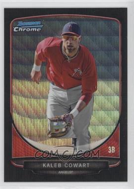 2013 Bowman Draft Picks & Prospects - Top Prospects Chrome - Black Wave Refractor #TP-19 - Kaleb Cowart