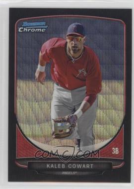 2013 Bowman Draft Picks & Prospects - Top Prospects Chrome - Black Wave Refractor #TP-19 - Kaleb Cowart