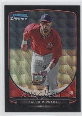 2013 Bowman Draft Picks & Prospects - Top Prospects Chrome - Black Wave Refractor #TP-19 - Kaleb Cowart