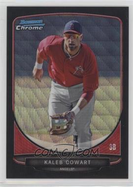 2013 Bowman Draft Picks & Prospects - Top Prospects Chrome - Black Wave Refractor #TP-19 - Kaleb Cowart