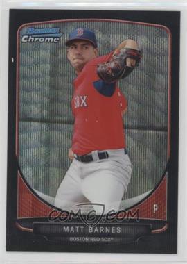 2013 Bowman Draft Picks & Prospects - Top Prospects Chrome - Black Wave Refractor #TP-39 - Matt Barnes