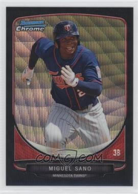 2013 Bowman Draft Picks & Prospects - Top Prospects Chrome - Black Wave Refractor #TP-45 - Miguel Sano