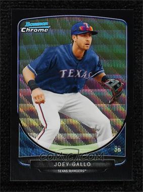 2013 Bowman Draft Picks & Prospects - Top Prospects Chrome - Black Wave Refractor #TP-5 - Joey Gallo