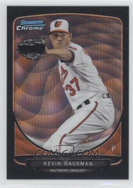 2013 Bowman Draft Picks & Prospects - Top Prospects Chrome - Black Wave Refractor #TP-8 - Kevin Gausman