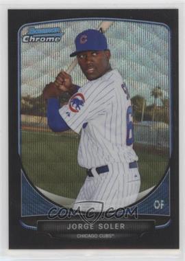 2013 Bowman Draft Picks & Prospects - Top Prospects Chrome - Black Wave Refractor #TP-9 - Jorge Soler