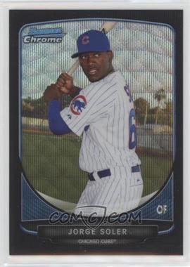 2013 Bowman Draft Picks & Prospects - Top Prospects Chrome - Black Wave Refractor #TP-9 - Jorge Soler