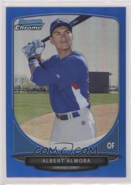 2013 Bowman Draft Picks & Prospects - Top Prospects Chrome - Blue Refractor #TP-4 - Albert Almora /99