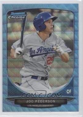 2013 Bowman Draft Picks & Prospects - Top Prospects Chrome - Blue Wave Refractor #TP-13 - Joc Pederson