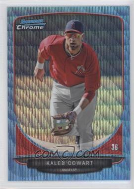 2013 Bowman Draft Picks & Prospects - Top Prospects Chrome - Blue Wave Refractor #TP-19 - Kaleb Cowart