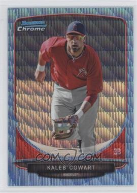 2013 Bowman Draft Picks & Prospects - Top Prospects Chrome - Blue Wave Refractor #TP-19 - Kaleb Cowart