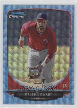 2013 Bowman Draft Picks & Prospects - Top Prospects Chrome - Blue Wave Refractor #TP-19 - Kaleb Cowart