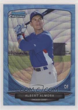 2013 Bowman Draft Picks & Prospects - Top Prospects Chrome - Blue Wave Refractor #TP-4 - Albert Almora