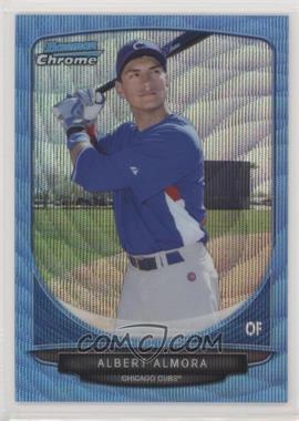 2013 Bowman Draft Picks & Prospects - Top Prospects Chrome - Blue Wave Refractor #TP-4 - Albert Almora