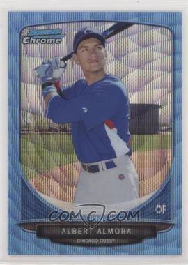 2013 Bowman Draft Picks & Prospects - Top Prospects Chrome - Blue Wave Refractor #TP-4 - Albert Almora