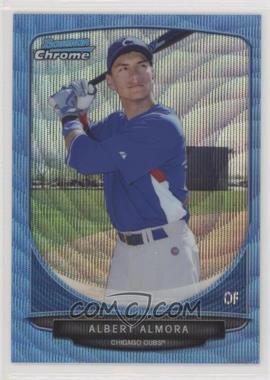 2013 Bowman Draft Picks & Prospects - Top Prospects Chrome - Blue Wave Refractor #TP-4 - Albert Almora