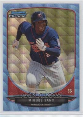 2013 Bowman Draft Picks & Prospects - Top Prospects Chrome - Blue Wave Refractor #TP-45 - Miguel Sano