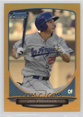 2013 Bowman Draft Picks & Prospects - Top Prospects Chrome - Gold Refractor #TP-13 - Joc Pederson /50