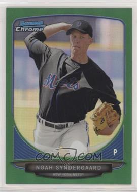 2013 Bowman Draft Picks & Prospects - Top Prospects Chrome - Green Refractor #TP-22 - Noah Syndergaard /75