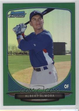 2013 Bowman Draft Picks & Prospects - Top Prospects Chrome - Green Refractor #TP-4 - Albert Almora /75