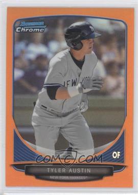 2013 Bowman Draft Picks & Prospects - Top Prospects Chrome - Orange Refractor #TP-2 - Tyler Austin /25