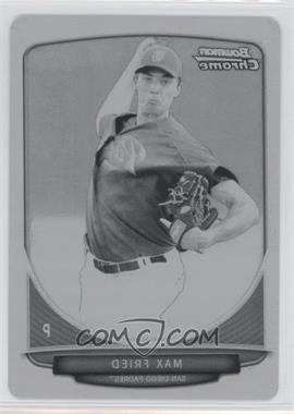 2013 Bowman Draft Picks & Prospects - Top Prospects Chrome - Printing Plate Black #TP-14 - Max Fried /1