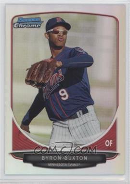 2013 Bowman Draft Picks & Prospects - Top Prospects Chrome - Refractor #TP-1 - Byron Buxton [EX to NM]