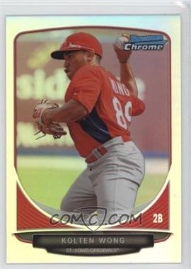 2013 Bowman Draft Picks & Prospects - Top Prospects Chrome - Refractor #TP-28 - Kolten Wong