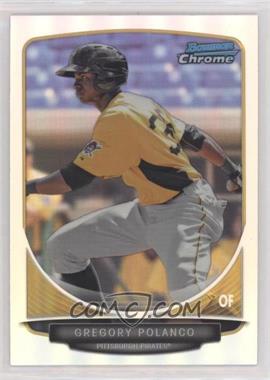 2013 Bowman Draft Picks & Prospects - Top Prospects Chrome - Refractor #TP-38 - Gregory Polanco [EX to NM]