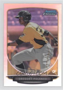 2013 Bowman Draft Picks & Prospects - Top Prospects Chrome - Refractor #TP-38 - Gregory Polanco