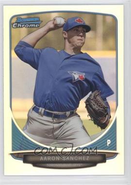 2013 Bowman Draft Picks & Prospects - Top Prospects Chrome - Refractor #TP-44 - Aaron Sanchez