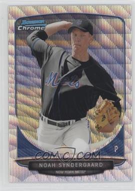 2013 Bowman Draft Picks & Prospects - Top Prospects Chrome - Silver Wave Refractor #TP-22 - Noah Syndergaard /25